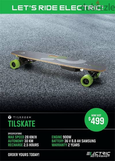 best electric skate from tilgreen