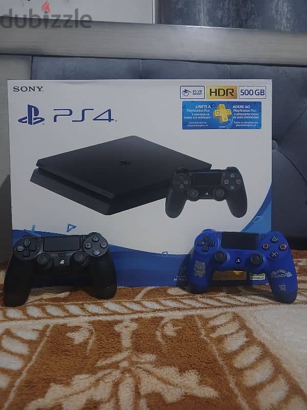 ps4 slim new (used 2 day only) 0