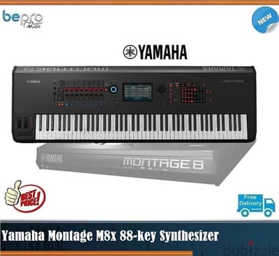 Yamaha Montage M8x 88-key Synthesizer, Shipping from USA