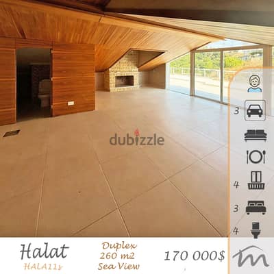 Halat | Building Age 10 | 260m² Duplex | Terraces | 4 Balconies | View