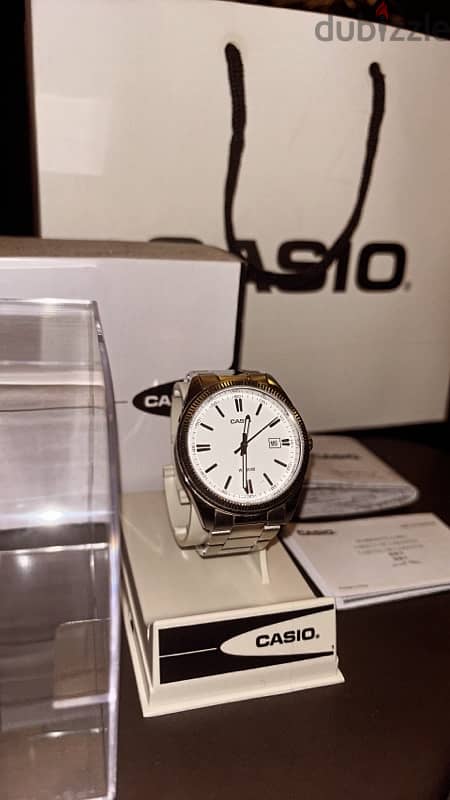 Casio original watch with warranty unisex 0