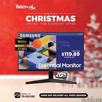 Samsung 27" Essential Monitor S3 S31C