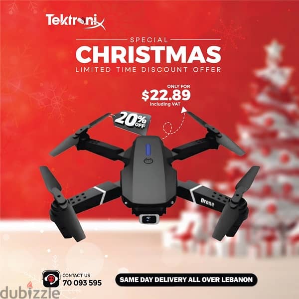 Drone 4K Wide-Angle Helicopter Camera Foldable 0