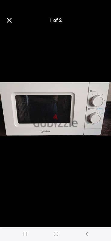 microwave media not used like new 1