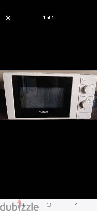 microwave hyundai like new