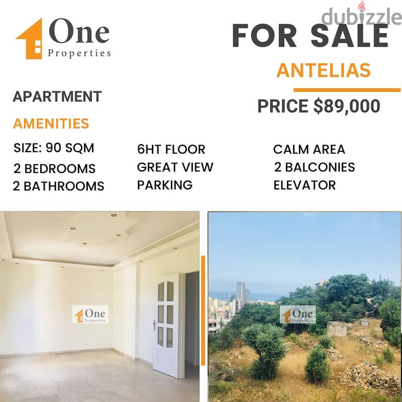 APARTMENT FOR SALE IN ANTELIAS 0