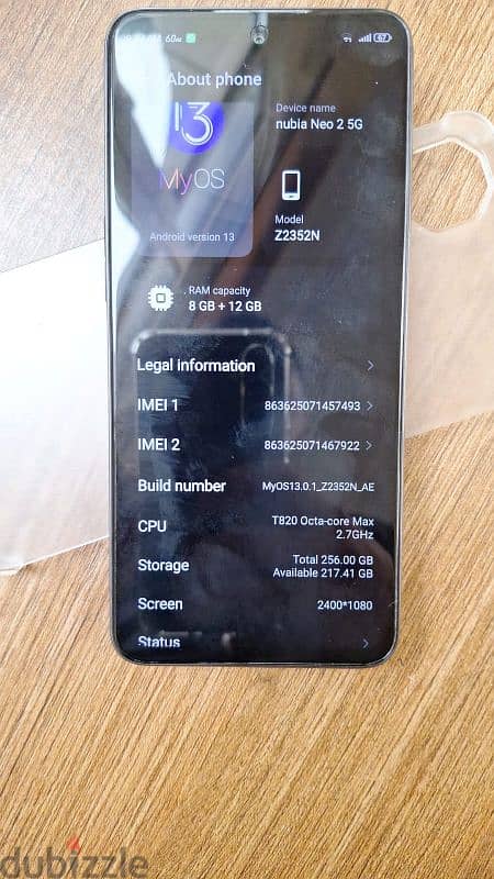 zte nubia neo 2 5G 1