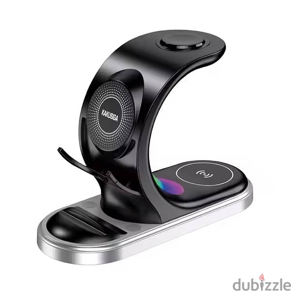 3 in 1 Wireless Fast Charging Stand 15W max for Phone, Watch Fast 3