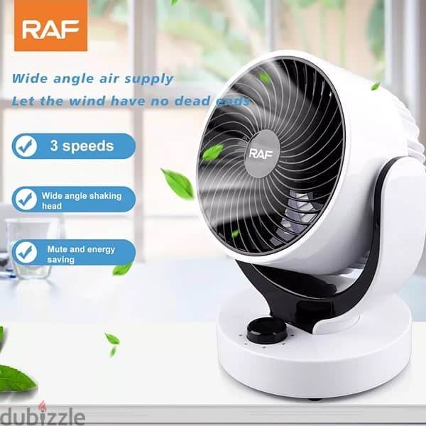 RAF Electric Fan Heater 3000W Small Portable Heater 1