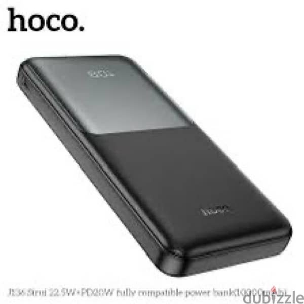 Hoco 10000mAh 22.5W+PD20W Power Bank Light Power Supply Fast charging 2