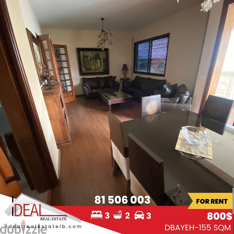 155 sqm Apartment for rent in Dbayeh REF#EJ715 0