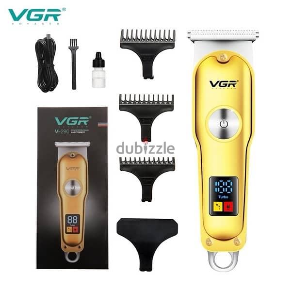 Hair trimmer with Led display USB charging for Men - Dry 1