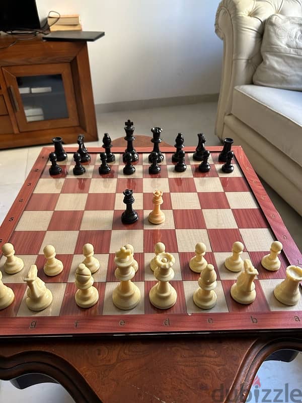 Red Wooden Plexi Chess High Quality 3