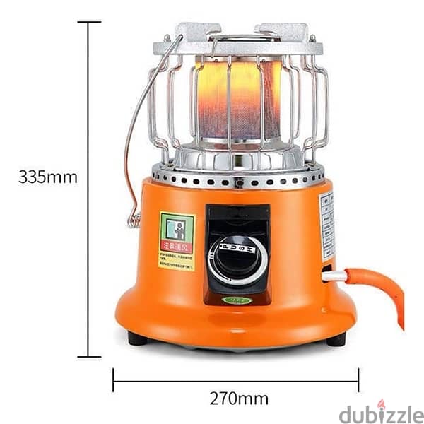 Portable Propane Heater 2 in 1 Gas Heater and Cooker 4