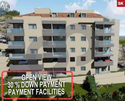 Open view-30% down payment-Zalka, Metn/زلقا, متن REF#SK114679