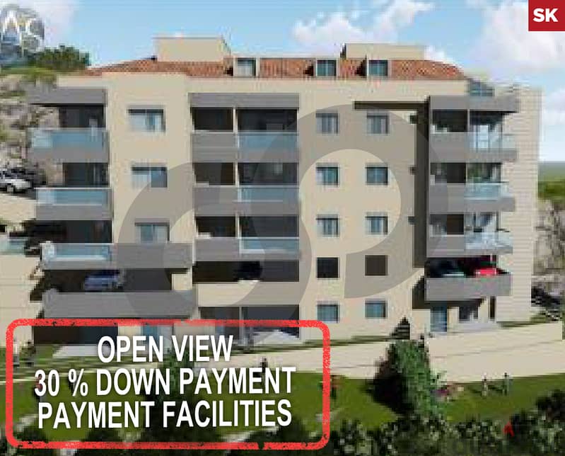 Open view-30% down payment-Zalka, Metn/زلقا, متن REF#SK114679 0