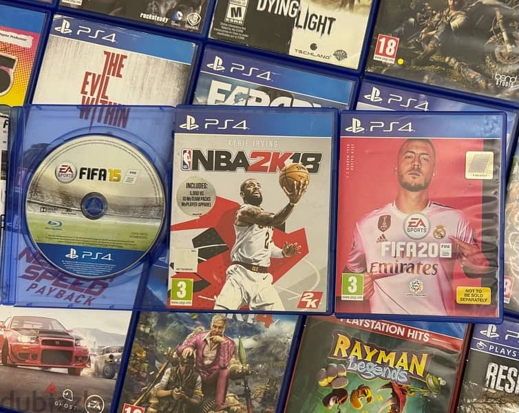 Ps4 video games used (trade 5$ starting) 1