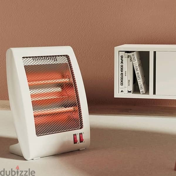 Electric Quartz Heater 400/800W Two Heat Settings - JL Niva 3