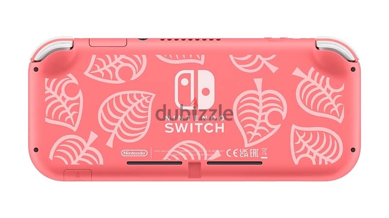 Nintendo Switch Lite Animal Crossing - Coral & Turquoise Color 4