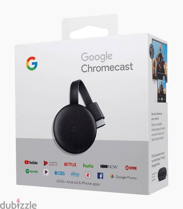 Google Chromecast (3rd Generation) Media Streamer 4