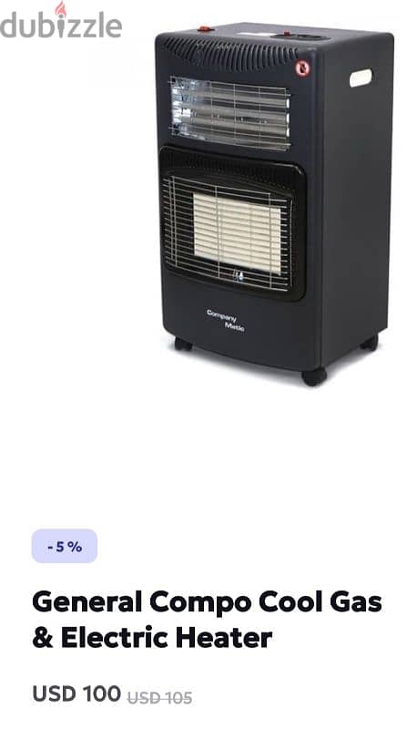 electrical and gas heater 0