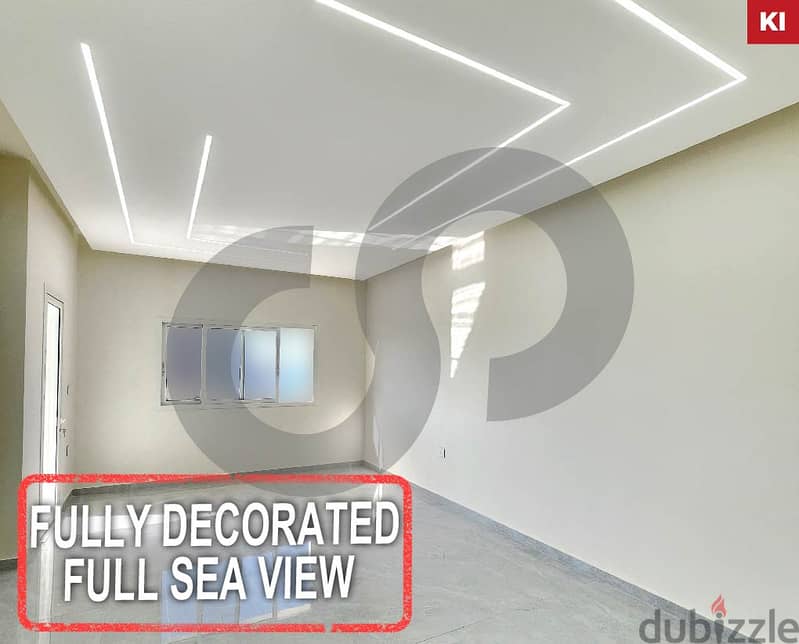 fully decorated,sea view, keserwan, haret sakher/حارة صخر REF#KI114689 0