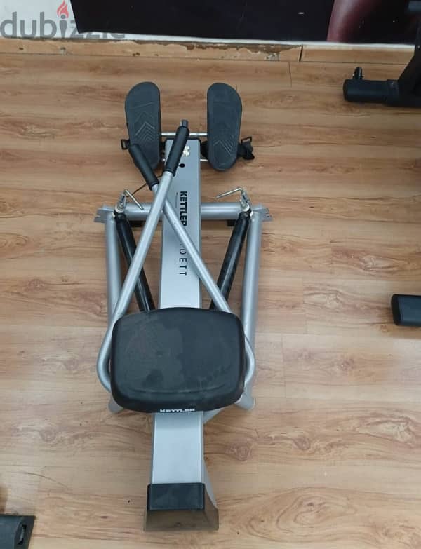 KETTLER rowing machine used 200$ 0