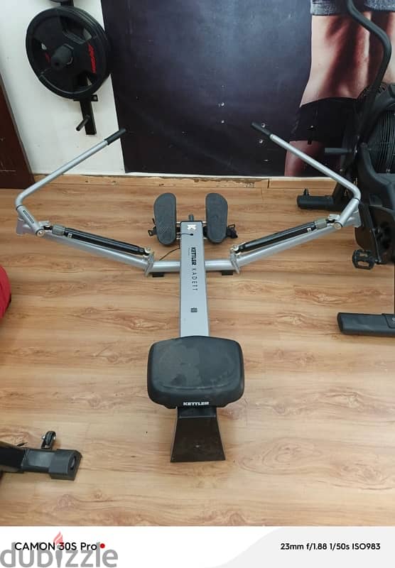 KETTLER rowing machine used 200$ 1