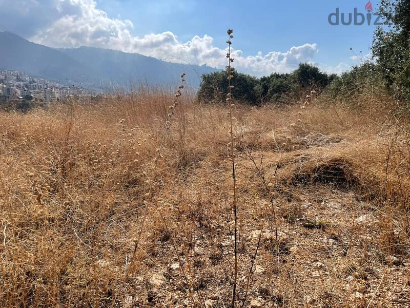 Beautiful 1150 sqm land in Adma, perfect shape with sea view 1