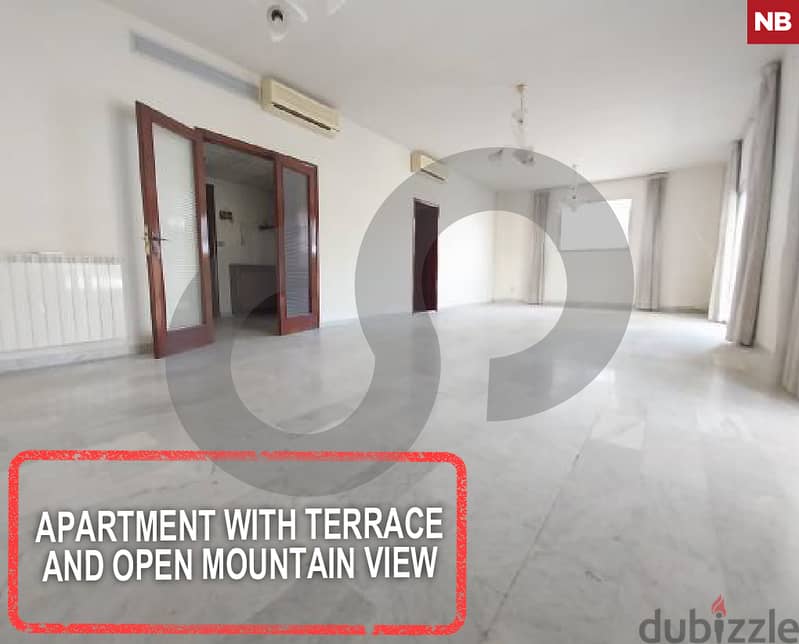 terrace & open mountain view-Naccache, Metn/نقاش, متن REF#NB114695 0