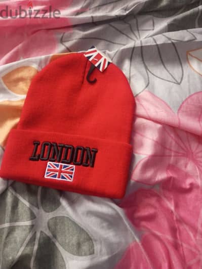 brand new London beanie hat special price /قبعه لوندن اصليه بورقتها