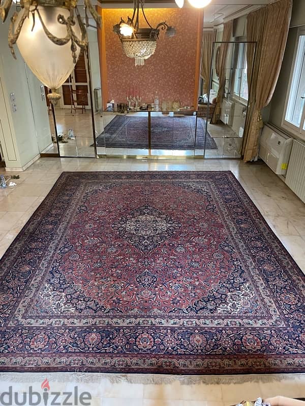 12m2 Tapis Persan Cashan 0