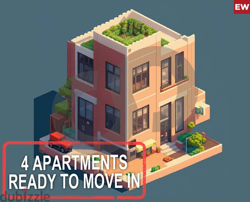 4 APARTMENTS-READY TO MOVE IN-Zouk Mosbeh/زوق مصبح REF#EW114714 0