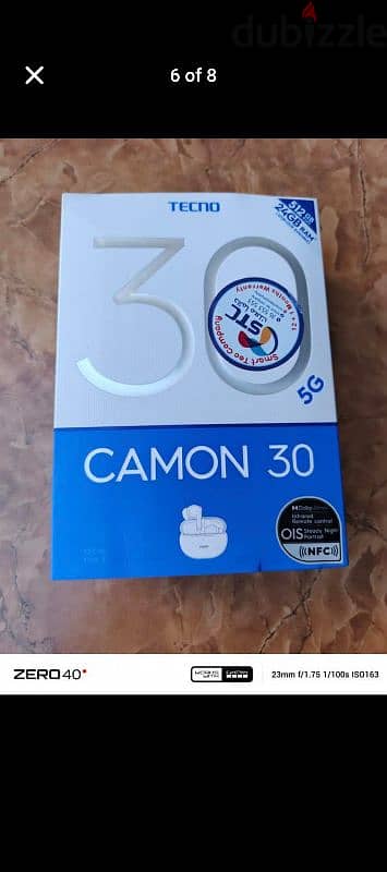 tecno camon 30 5g 12+12ram 512gb new 300$ 5