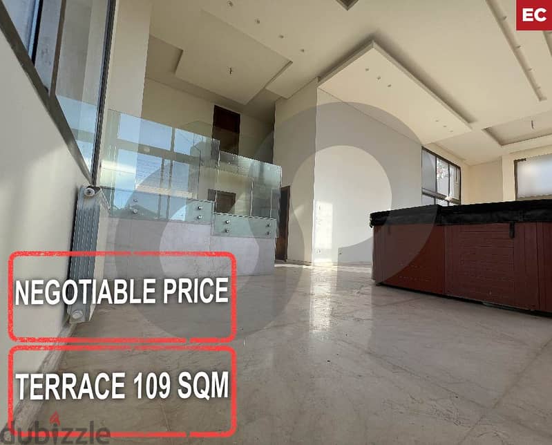 Terrace, Spacious, metn, dekwaneh,rama area/ الدكوانة REF#EC114722 0