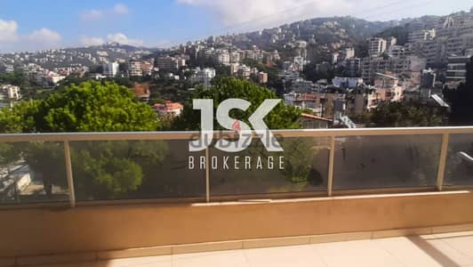 L16483-Spacious Apartment With A Nice View For Sale In Bsalim