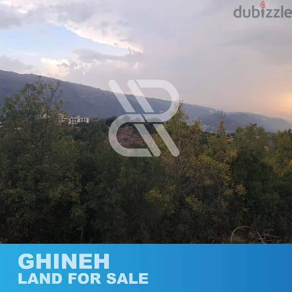 Land for sale at Ghineh - أرض للبيع في الغينة 1