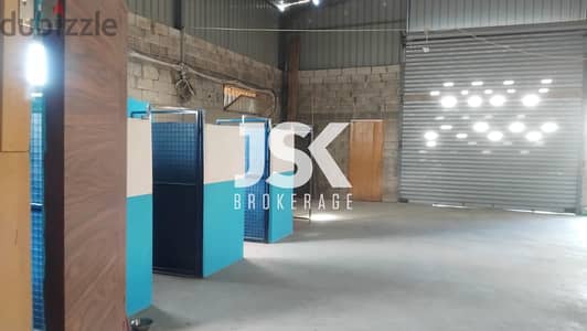 L16486-Industrial Warehouse For Rent in Jbeil, Blat