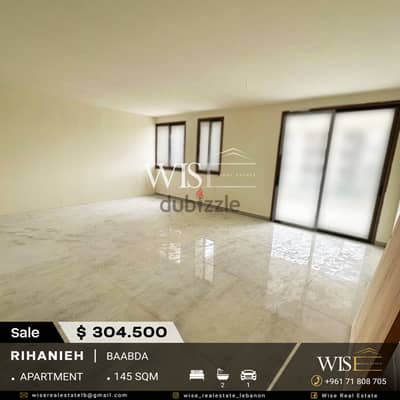 145 SQM Apartment for SALE in Baabda-Rihanieh !