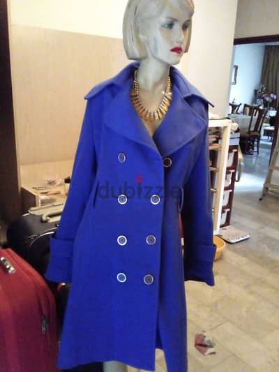 blue broadcloth coat