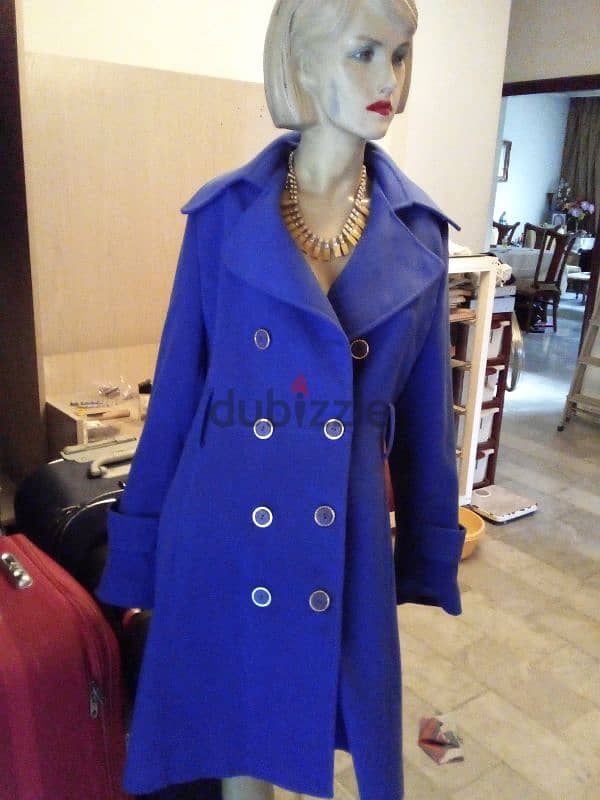 blue broadcloth coat 0