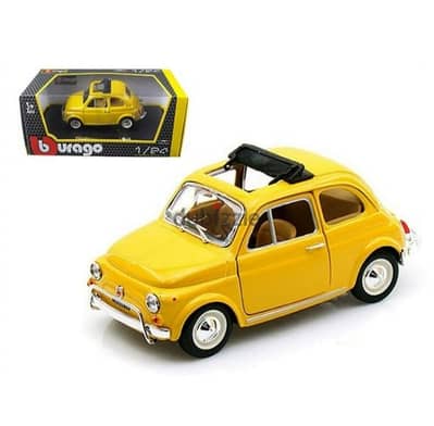 Fiat 500 (1968) diecast car model 1:24.