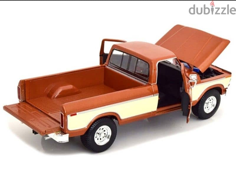 Ford F150 (1979) Pickup diecast car model 1;18 5