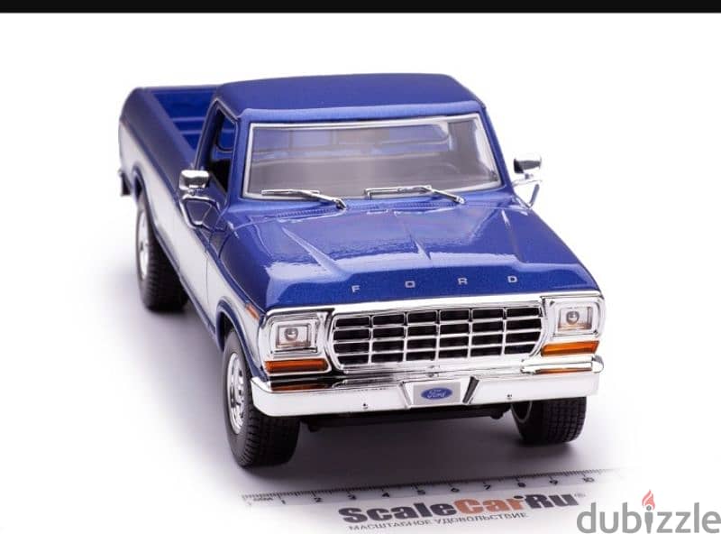 1979 Ford F150 Pickup diecast car model 1;18. 7