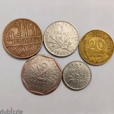 old France coins