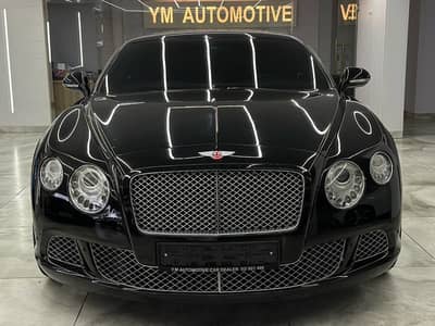 2012 Bentley Continental GT coupe blk/blk W12 cylinder engine only 75K