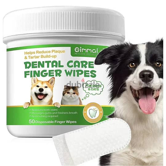 Dental Care Organic Pet Glove Wipes 0