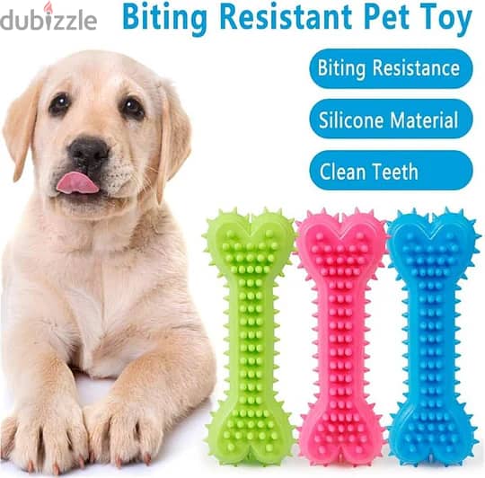 Pet Tooth Cleaning Bone Toy 1