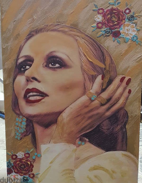 Fairuz Painting 20 x 30 1