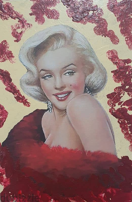 Marilyn Monroe Painting 20 x 30 0